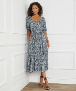 Karen Kane Poof Sleeve Dress Clothing