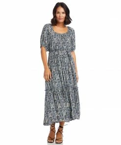 Karen Kane Poof Sleeve Dress Clothing