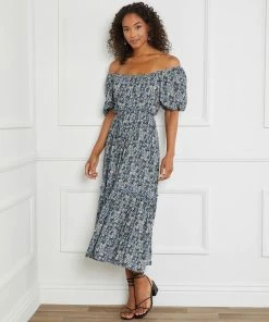 Karen Kane Poof Sleeve Dress Clothing