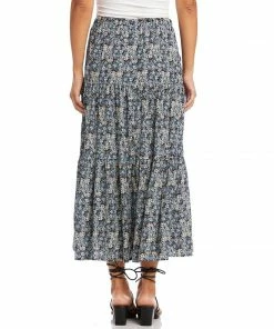 Karen Kane Tiered Midi Skirt