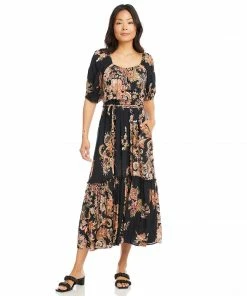 Karen Kane Clothing Poof Sleeve Dress