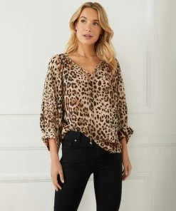 Karen Kane Blouson Sleeve Top