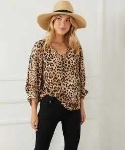Karen Kane Blouson Sleeve Top