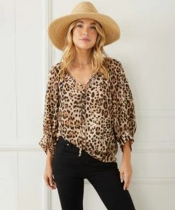 Karen Kane Blouson Sleeve Top