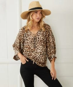 Karen Kane Blouson Sleeve Top