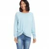 Karen Kane Twist Hem Sweatshirt