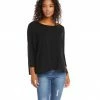 Karen Kane Clothing 3/4 Sleeve Boatneck Top