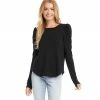 Karen Kane Shirred Sleeve Top Clothing