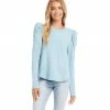 Karen Kane Shirred Sleeve Top