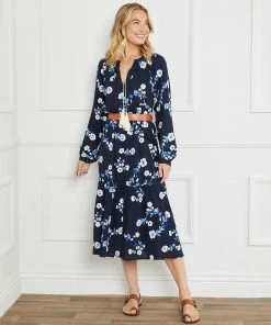 Karen Kane Tiered Peasant Dress Clothing