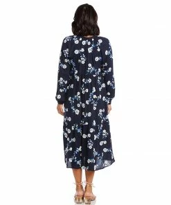 Karen Kane Tiered Peasant Dress Clothing