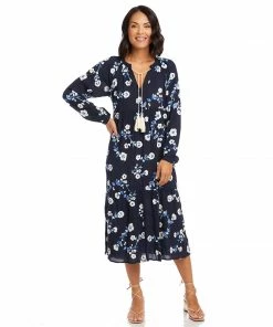 Karen Kane Tiered Peasant Dress Clothing