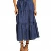 Karen Kane Clothing Tiered Midi Skirt