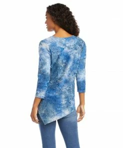 Karen Kane Asymmetric Hem Top Clothing