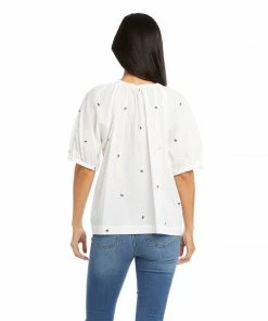 Karen Kane Honey Bee Peasant Top Clothing