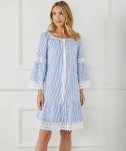 Karen Kane Mixed Lace Dress