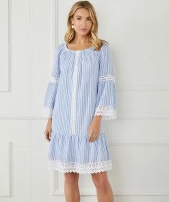 Karen Kane Mixed Lace Dress