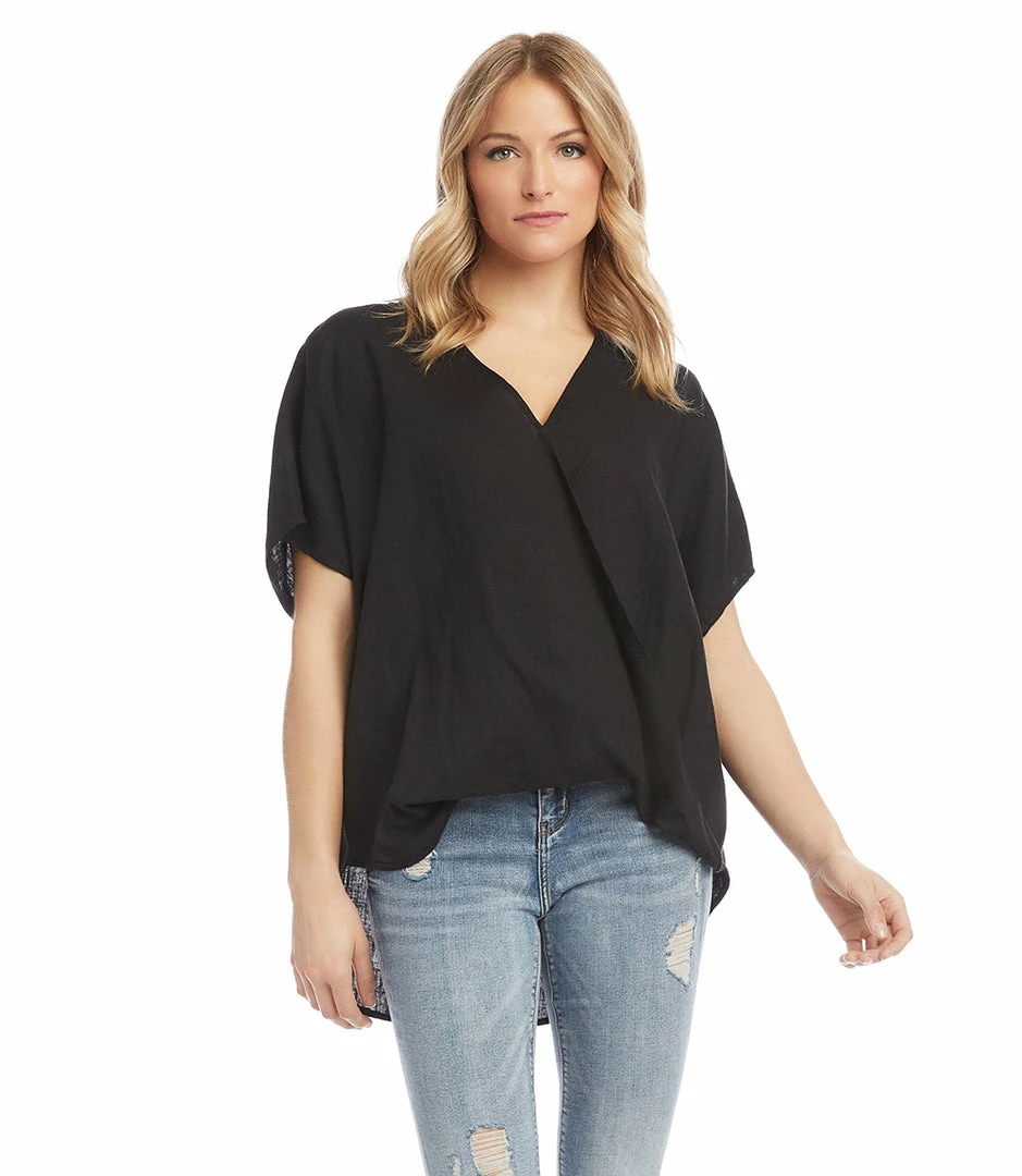 Karen Kane Clothing Oversize Crossover Top