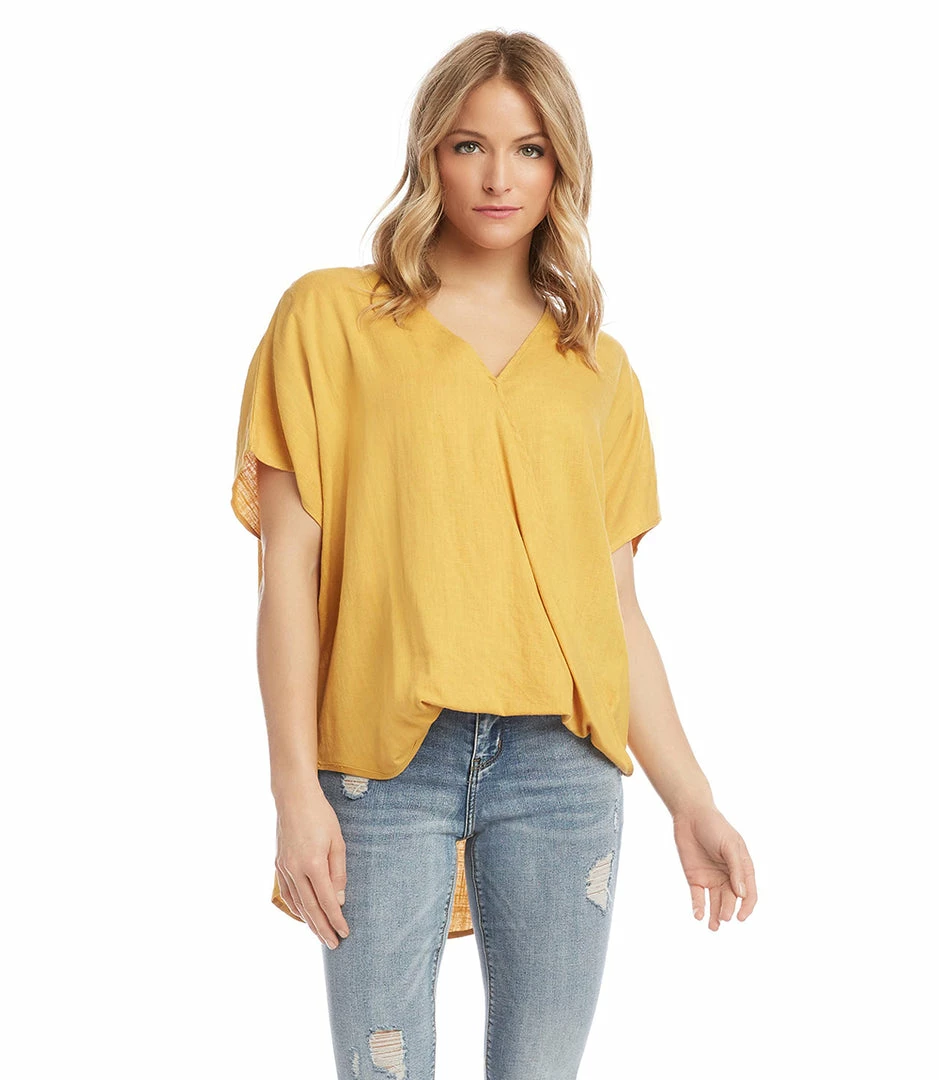 Karen Kane Clothing Oversize Crossover Top