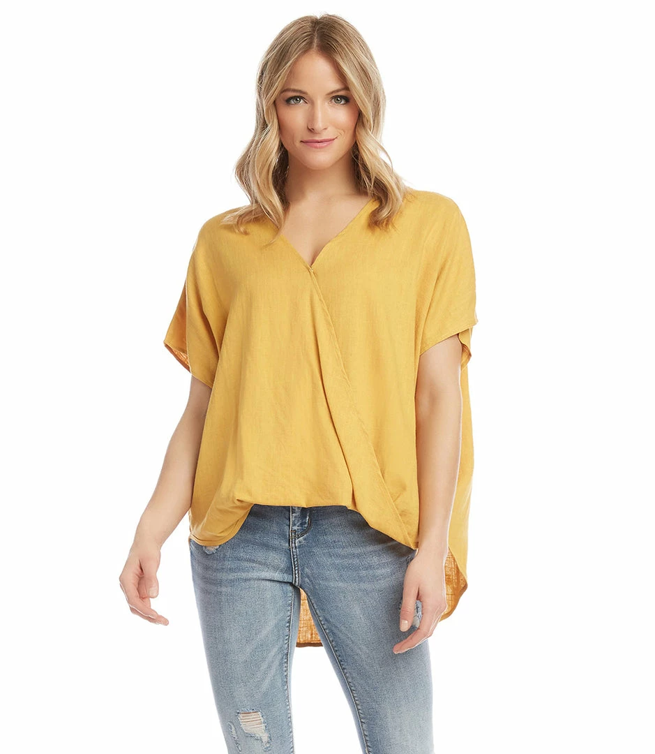 Karen Kane Clothing Oversize Crossover Top