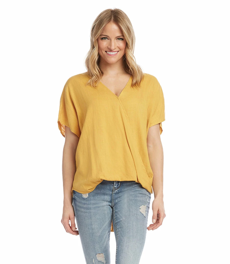 Karen Kane Clothing Oversize Crossover Top