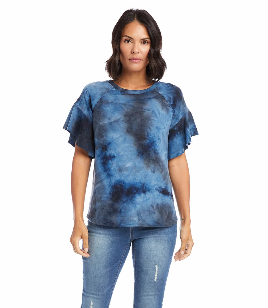 Karen Kane Clothing Ruffle Sleeve Top