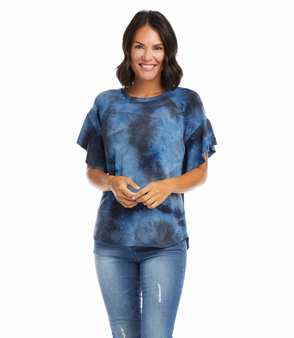 Karen Kane Clothing Ruffle Sleeve Top