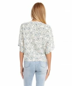 Karen Kane Clothing Tie-Front Top