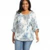 Karen Kane Plus Size Blouson Sleeve Top