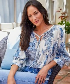 Karen Kane Clothing Blouson Sleeve Top