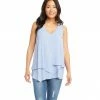 Karen Kane Tops Layered Tank