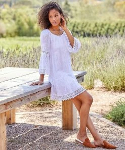 Karen Kane Clothing Mixed Lace Dress