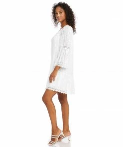 Karen Kane Clothing Mixed Lace Dress