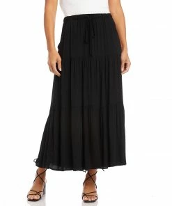 Karen Kane Tiered Midi Skirt Best Sellers