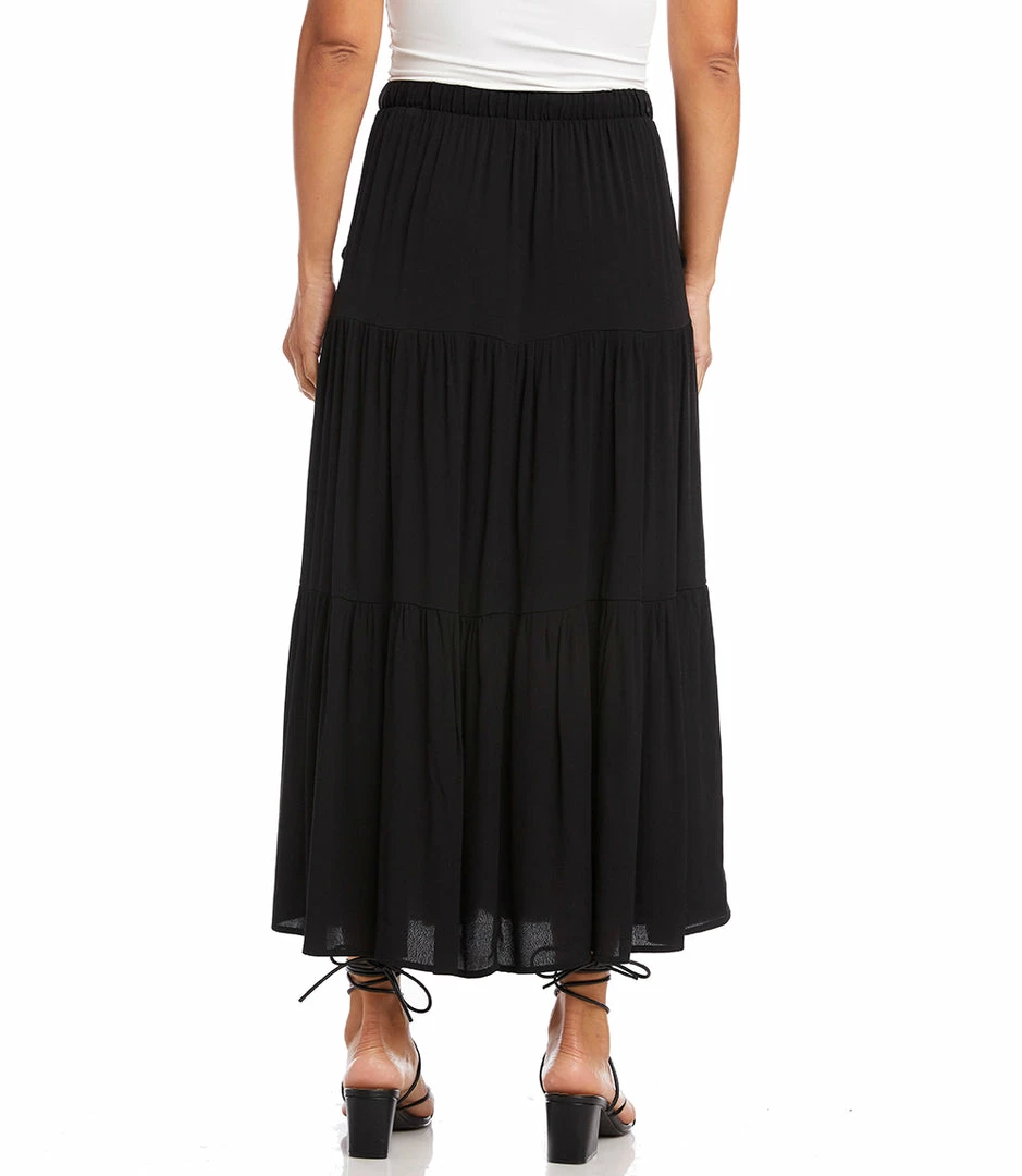 Karen Kane Tiered Midi Skirt Best Sellers