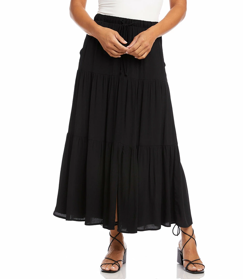 Karen Kane Tiered Midi Skirt Best Sellers