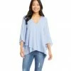 Karen Kane Bracelet Sleeve Asymmetric Top