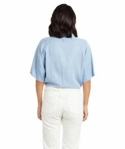 Karen Kane Tie-Front Top