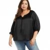 Karen Kane Plus Size Blouson Sleeve Top