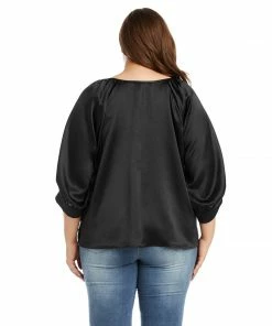 Karen Kane Plus Size Blouson Sleeve Top