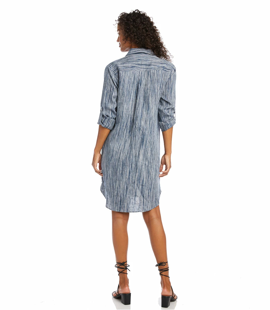 Karen Kane Linen Shirtdress Clothing
