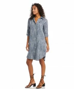 Karen Kane Linen Shirtdress Clothing