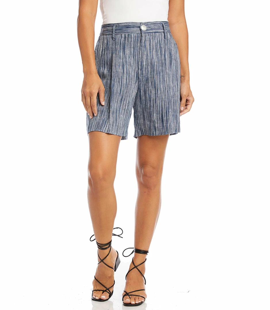 Karen Kane Clothing High Waist Pleated Shorts