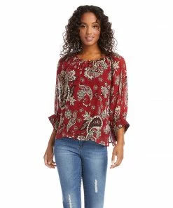 Karen Kane Blouson Sleeve Top
