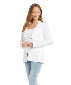 Karen Kane Eyelet Blazer Clothing