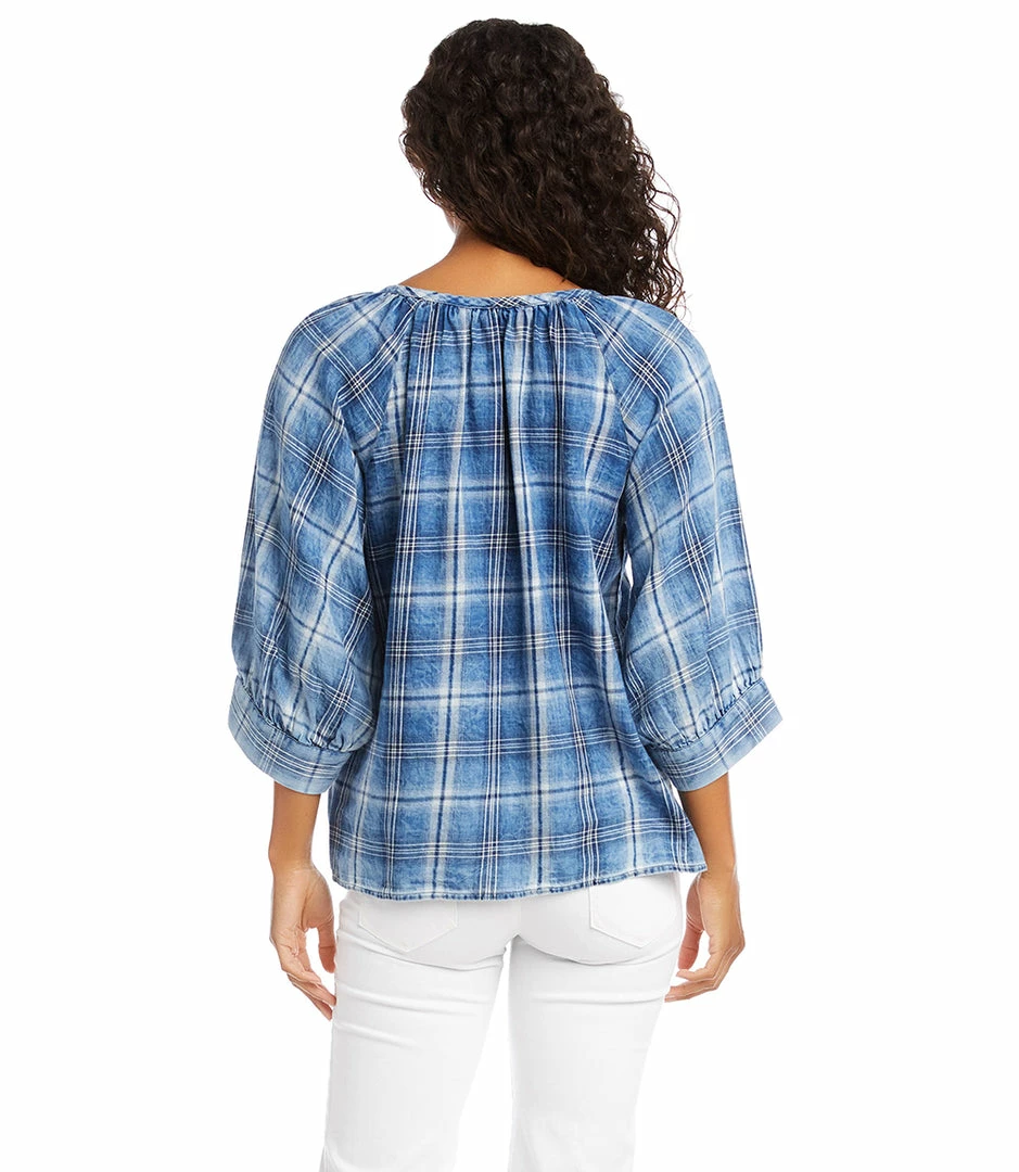 Karen Kane Blouson Sleeve Top Clothing