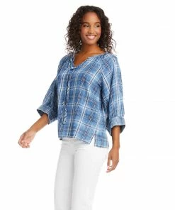 Karen Kane Blouson Sleeve Top Clothing