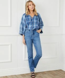 Karen Kane Blouson Sleeve Top Clothing