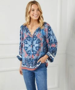 Karen Kane Clothing Blouson Sleeve Top