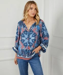 Karen Kane Clothing Blouson Sleeve Top